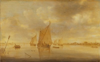 View of the River Maas by Jan Josephsz van Goyen